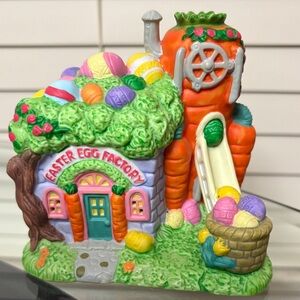 Easter Egg Factory ceramic decor